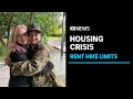 Rent hikes limited to once a year ahead of housing crisis talks | ABC News