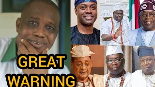 Prophet Nasri Warning Message To Ooni of Ife,Seyi Makinde,Ibadan,Oyo Town,SundayIgboho,GaniAdams\u0026FGN