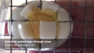 Instant chopped eggs: save time making egg salad with this kitchen trick