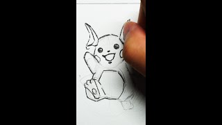 【ポケモン】　ライチュウ描いてみた　【描いてみた】