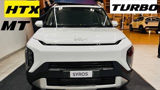 New Launch 2025 Kia SYROS Htx Turbo MT Review | price Specs New Update Features