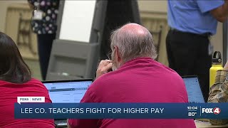 Teachers push district for \