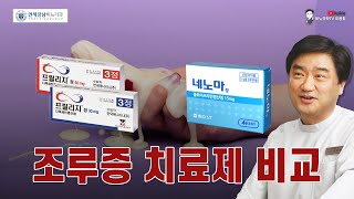 조루증 치료제 프릴리지인가 네노마 인가? - 선호도 조사