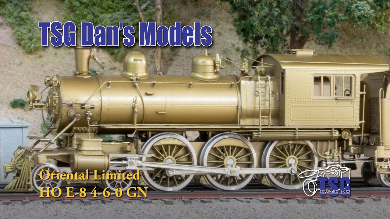 HO Scale Oriental Limited Brass Steam Locomotive 4-6-0 - YouTube