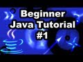 Learn Java Tutorial 1.1- Setting up Eclipse, Hello World