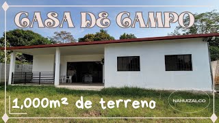 Se VENDE casa de Campo en Nahuizalco , Sonsonate | 1,000 m² | Camino a ruta de las flores| GANGA