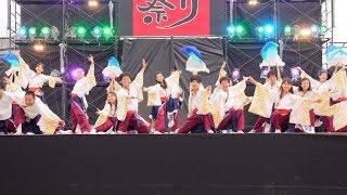 [4K] 舞乱～MAIRAN～　こいや祭り 2018　2日目　メイン会場 (中央)