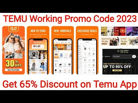 TEMU Coupons Codes | TEMU Coupons Codes 2023 - YouTube