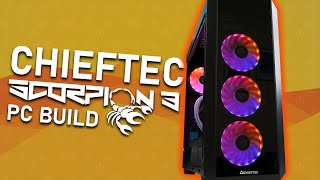 Chieftec Scorpion 3 PC Build Timelapse