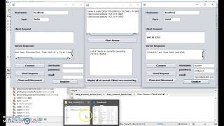 Java programming: Server and Client project