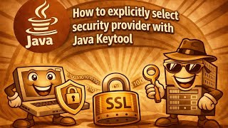 How to explicitly select security provider with Java Keytool
