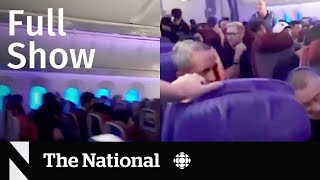 CBC News: The National | Boeing 787 Dreamliner mid-air plunge