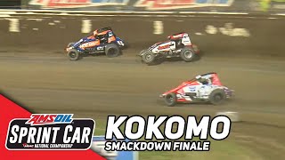 HIGHLIGHTS: USAC AMSOIL National Sprints | Kokomo Speedway | Smackdown XII Finale | August 26, 2023