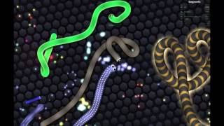 Slither.io MASS GAMEPLAY - SLITHER.IO Trolling Longest Snake