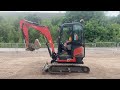 2015 kubota u27 4 mini excavator sn 6035 for sale maltby uk auction 29 june 2022