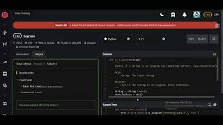 Codewars | Isograms | Python 7 kyu