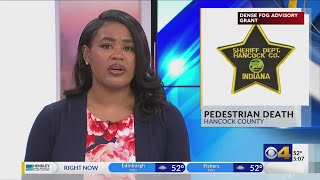 Pedestrian Death in Hancock County