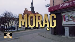 Morąg | Zima 2022 | Spacer po Morągu | Binaural Audio 🎧 [4k]