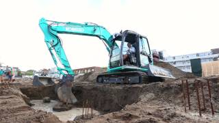 Kobelco SK75SR excavator - LL van der Post - Netherlands