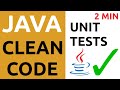 Java Clean Code Tutorial #12 – Please Write Unit Tests, lets go FAST!