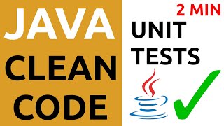 Java Clean Code Tutorial #12 – Please Write Unit Tests, lets go FAST!