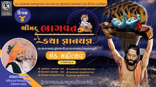 🔴LIVE  વાઘ પરિવાર આયોજીત શ્રીમદ્દ ભાગવત કથા Rampara-2 || Pradip Pandiya II  2023 II Day 04