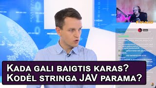 Karas – kodėl stringa JAV karinė parama Ukrainai? TV3 DIENOS PJŪVIS. | Karalius Reaguoja