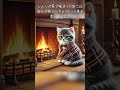 助けられた恩を全力で返す仔猫の話 shorts