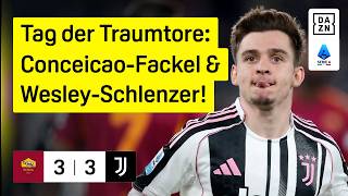 Malen trifft schon wieder: AS Rom - Juventus Turin | 27. Spieltag | Serie A | DAZN Highlights