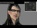 bayonetta べヨネッタ フェイシャルアニメーション