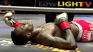 Israel Adesanya loss by KO to Alex Pereira in Kickboxing match on March 2017