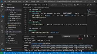 Debugging Robot Framework Pt. 1