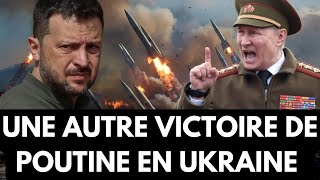 🛑🚫Vladimir Poutine Revendique Une Nouvelle Victoire en Ukraine:Zelensky est Dépassé!