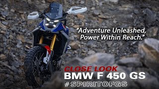 2025 NEW BMW F 450 GS UNVEILED! AN EXCLUSIVE CLOSE LOOK!