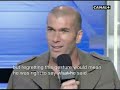 Zidane headbutt interview (engilish )