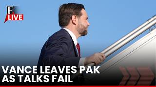 LIVE: ‘Bad News’ Says JD Vance as He Departs From Pakistan After Talks Fail | US Iran War | N18G