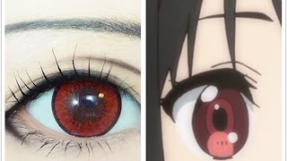 Nase Mitsuki | Tutorial : Anime Eye Makeup 95