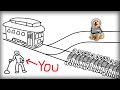 The Trolley Problem but every minute it gets HARDER