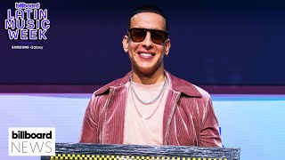 Daddy Yankee Receives Accolades & Performs His Hits At Latin Music Week| Billboard News