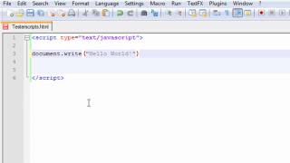 Javascript Tutorial -2- How to Output Text