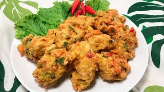 Bakwan tempe | enak banget