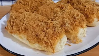 Pork Floss Buns ขนมปังหมูหยอง 肉松面包 | ArwenPaen