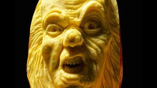 Pennywise Time-lapse Pumpkin Carving