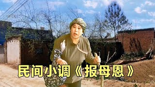 民间小调《报母恩》，感人至深唱哭了多少儿女，清河县民间音配像