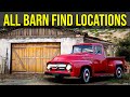 Forza Horizon 5 : ALL Barn Finds + Locations & Cutscenes! (14 Barn Finds)