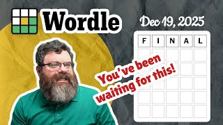 What are you hoping for? | Wordle #1644 (Dec 19th, 2025)