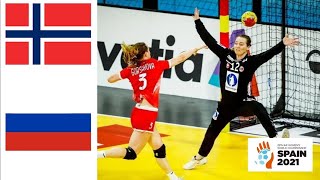 Norway Vs RHF (Russia) Handball Women's World Championship Spain 2021