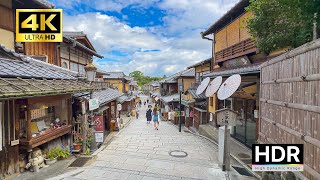 【4K HDR】Walk in Kyoto around Kiyomizu-dera  (清水寺/祇園散歩)