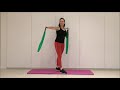 9 Minute BAND Upper Body & Shoulder Strength Workout | EASY Shoulder & Arm Toning Exercises