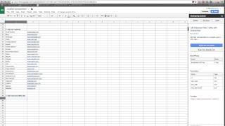 Using Google Sheets for Competitor Research